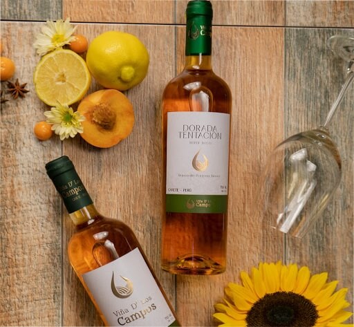 vinos y piscos en Perú Viña de los campos